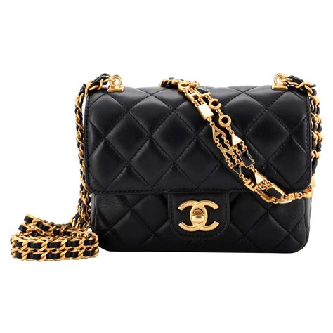 chanel pending cc|Chanel Pending CC Square Flap Bag Quilted Lambskin Mini.